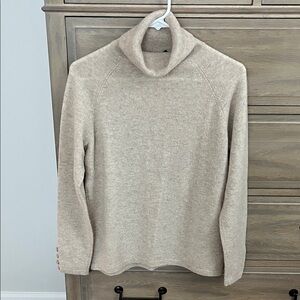 J McLaughlin Cashmere Turtleneck Sweater